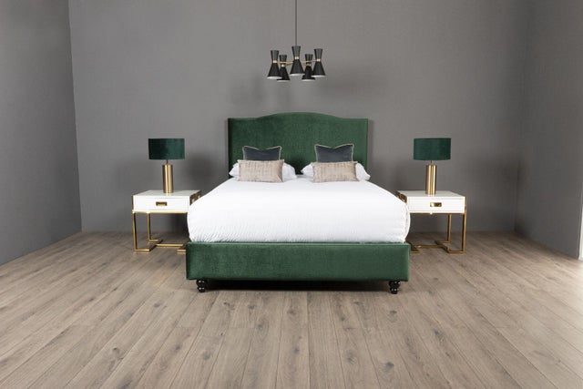 Boho Rattan Bed Frame